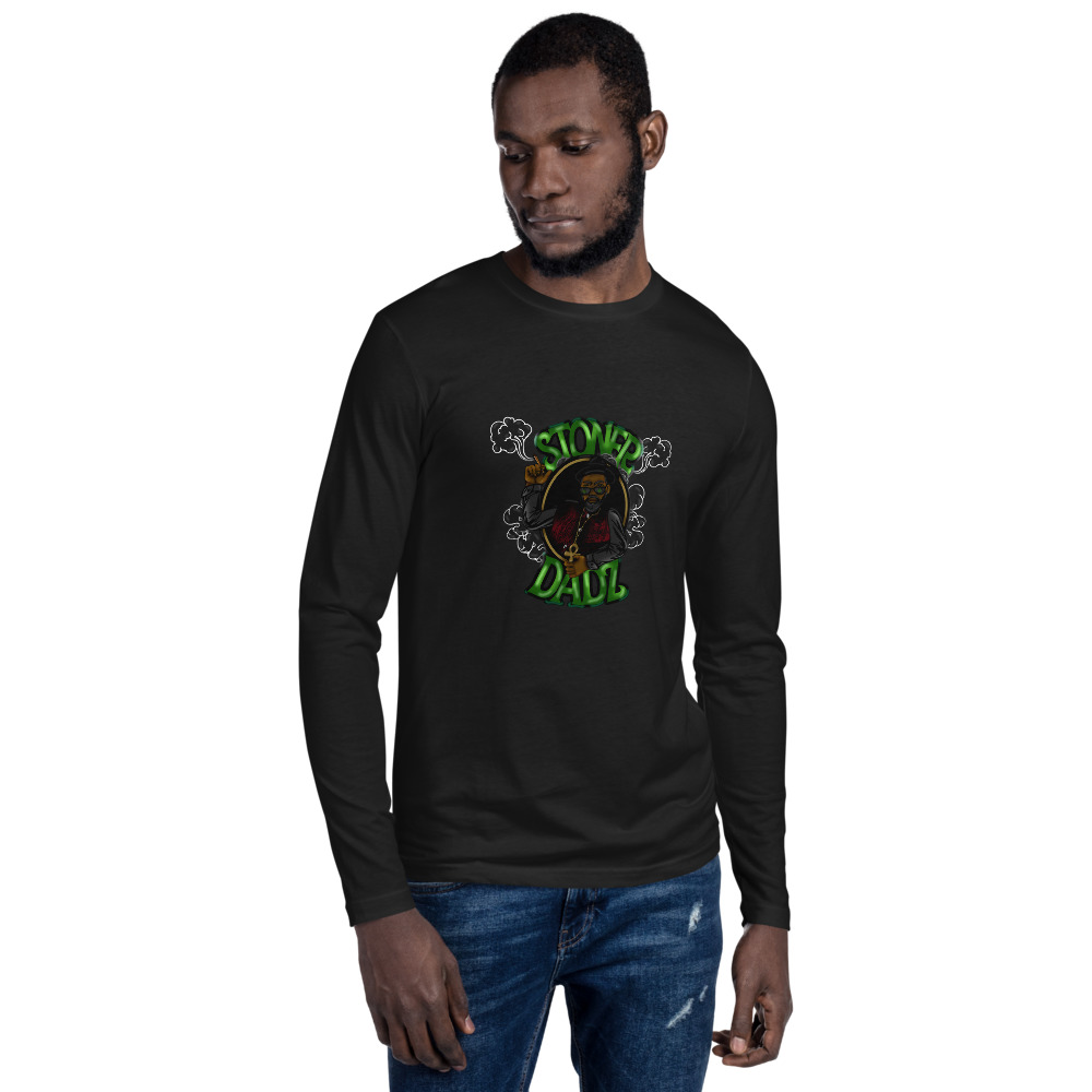 Stoner Dadz Long Sleeve Fitted Crew